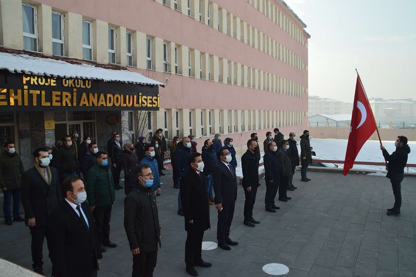 İstiklal Marşı okuma programı düzenlendi İstiklal Marşı okuma programı düzenlendi